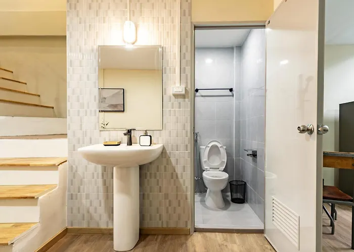 Zen Haus Entire L 6 Ppl 3 Bed L Sukhumvit Bts Onnut Walk 8 Min Holiday home *
