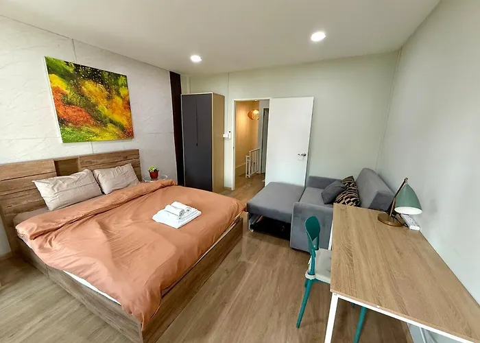 Holiday home Zen Haus Entire L 6 Ppl 3 Bed L Sukhumvit Bts Onnut Walk 8 Min *
