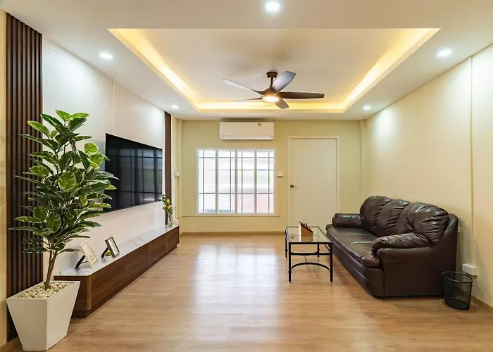 Zen Haus Entire L 6 Ppl 3 Bed L Sukhumvit Bts Onnut Walk 8 Min *